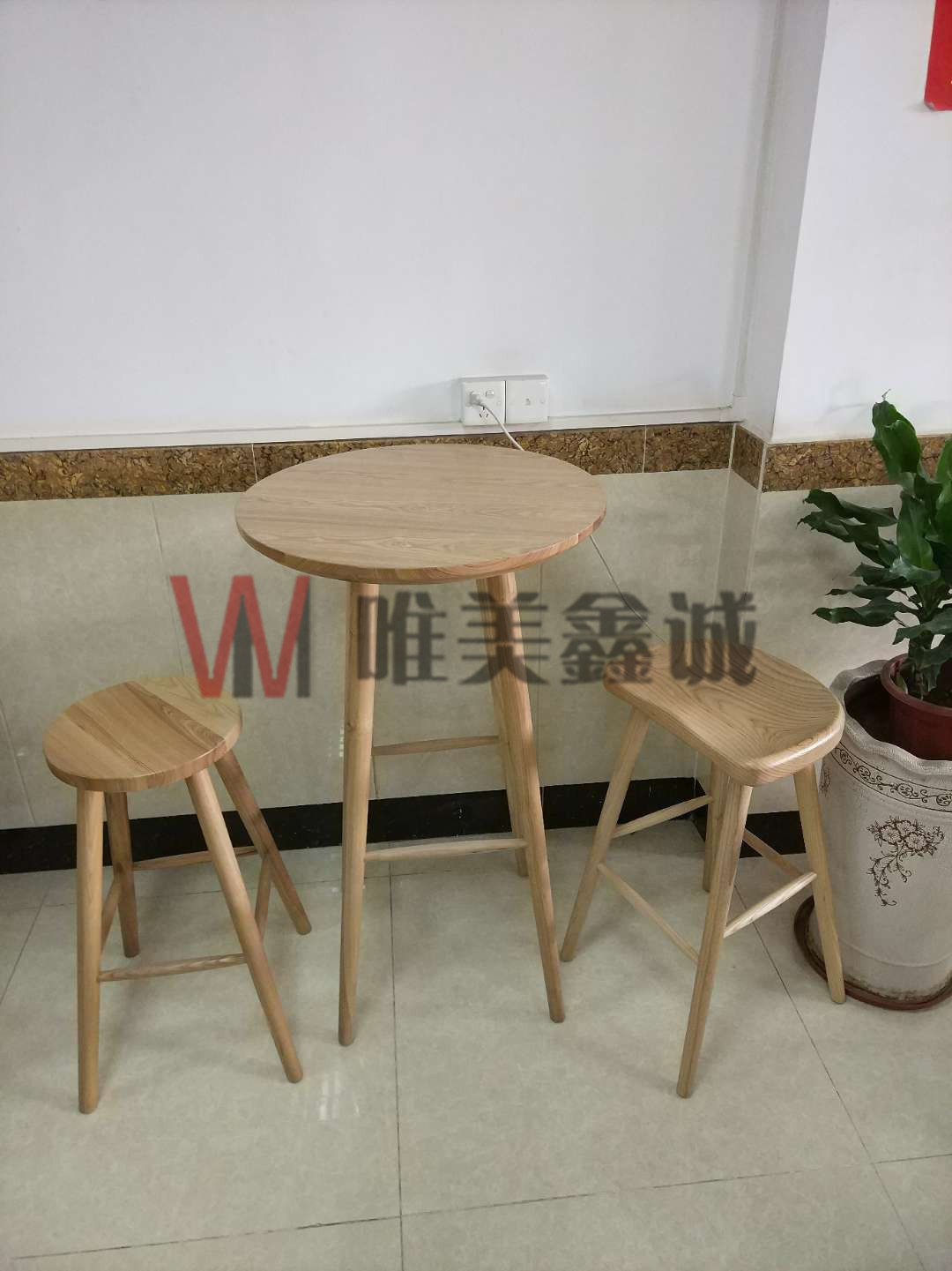 賀州吧椅高腳椅WM-BY-003