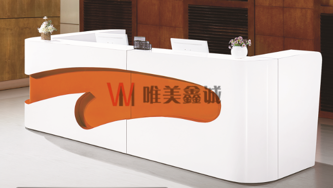 自貢烤漆前臺WM-KQQT-002