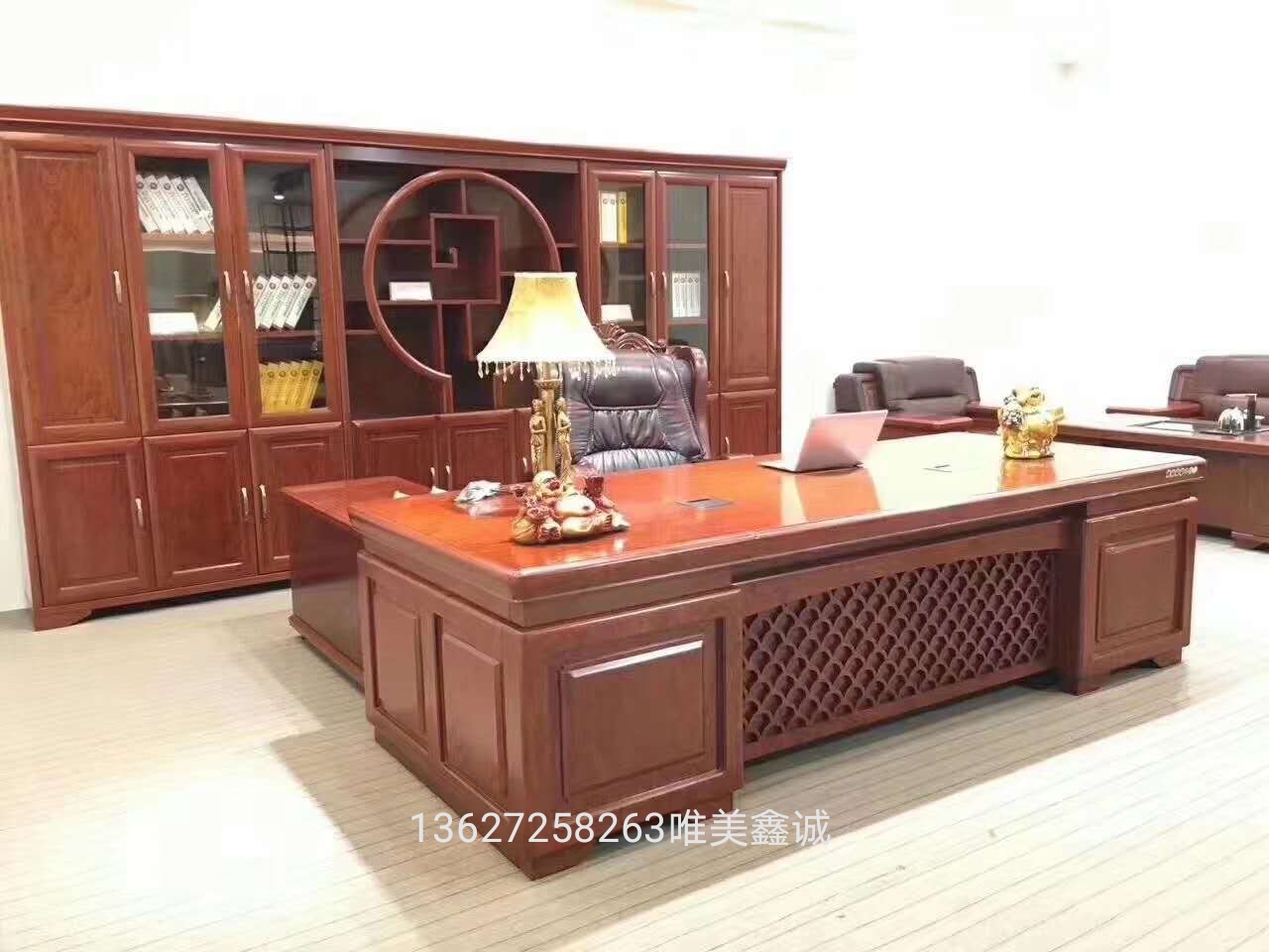 雞西 實木大班臺WM-BC-28105