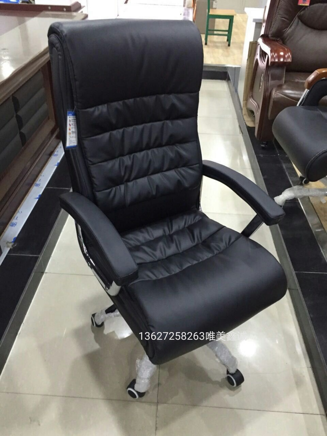 自貢真皮大班椅WM-SH-278