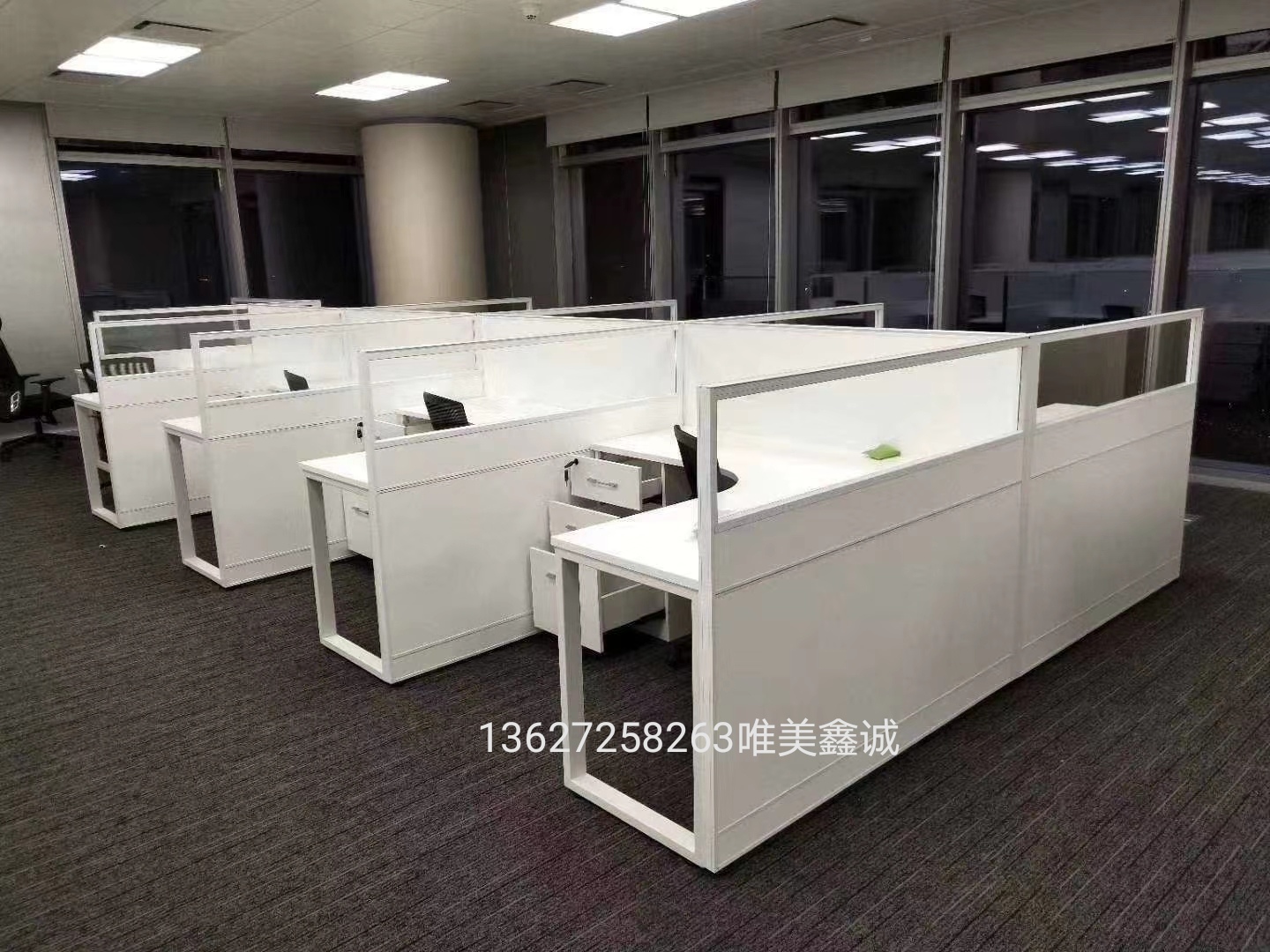 自貢辦公屏風(fēng)卡座PF-HJ-025