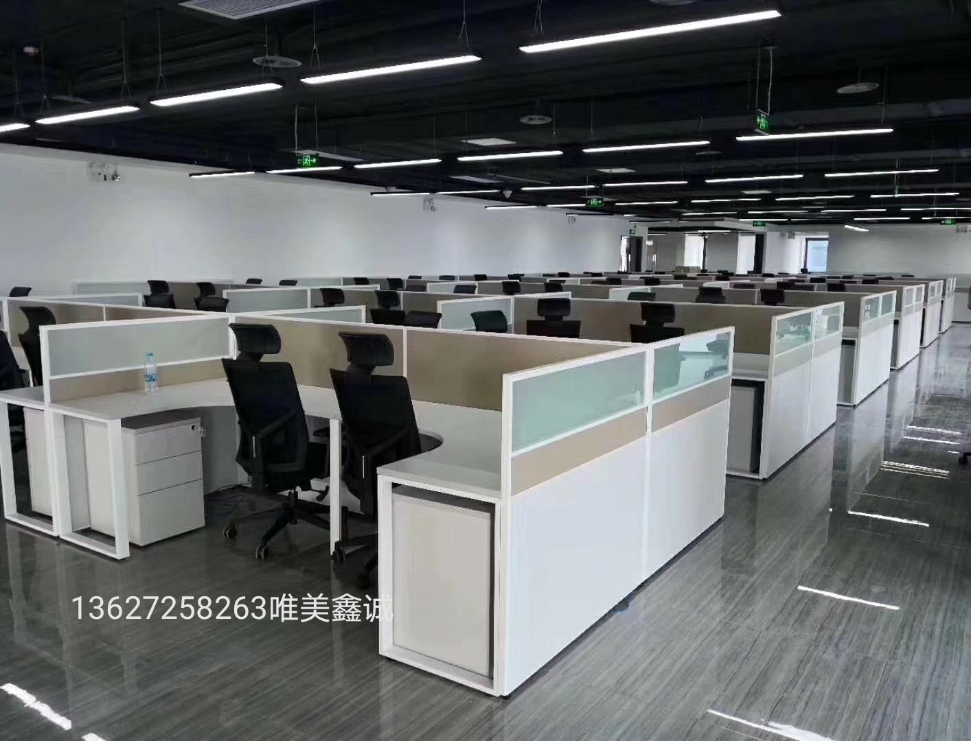 自貢辦公屏風卡座WM-FLX-026