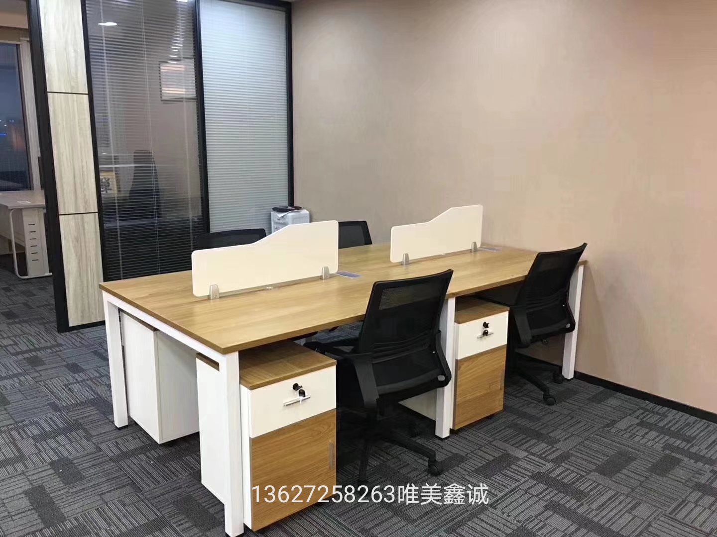  鋼架組合屏風卡座GJ-WH-002
