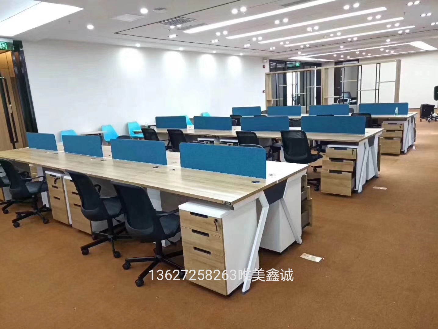 雞西 鋼架組合屏風卡座WM-WH-005