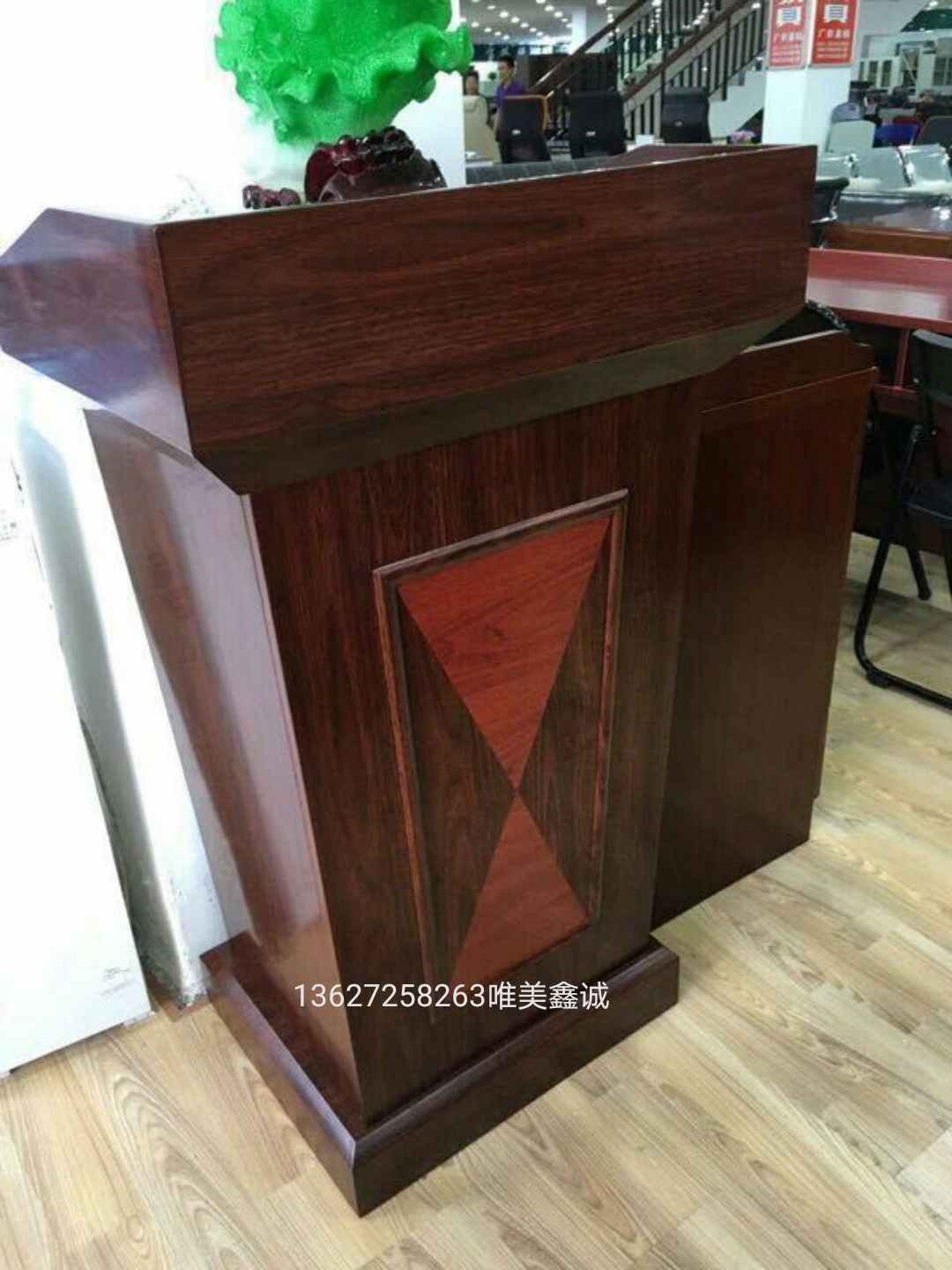 雞西油漆演講臺WM-QRY-02