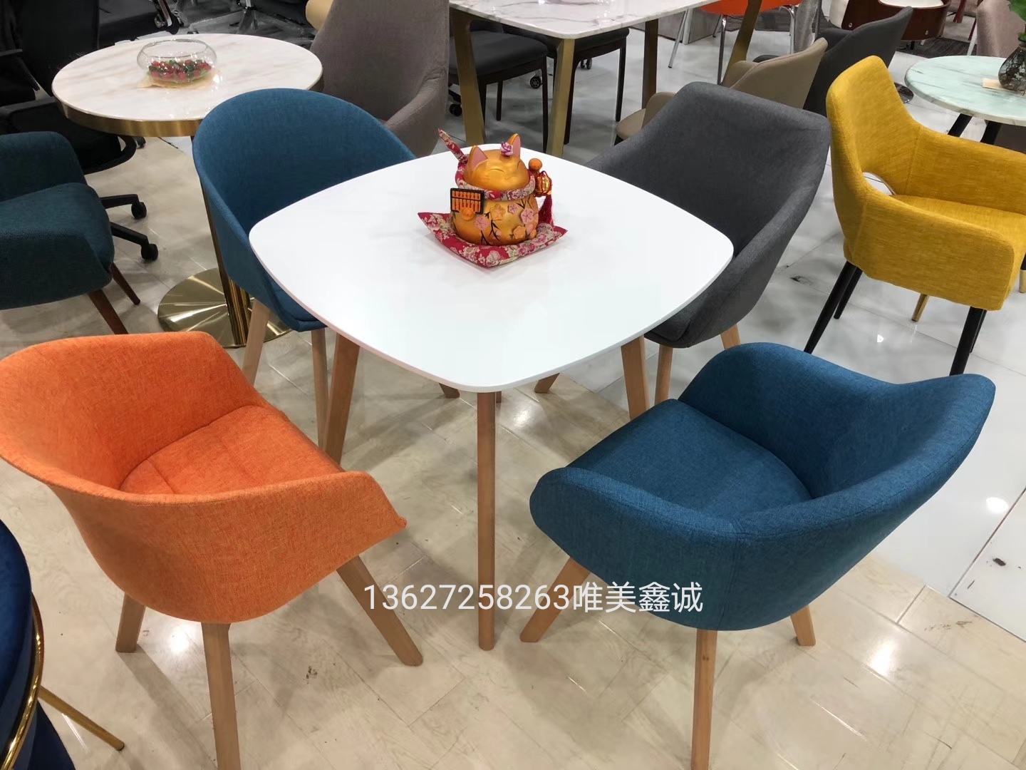 雞西洽談桌椅WM-BX-026
